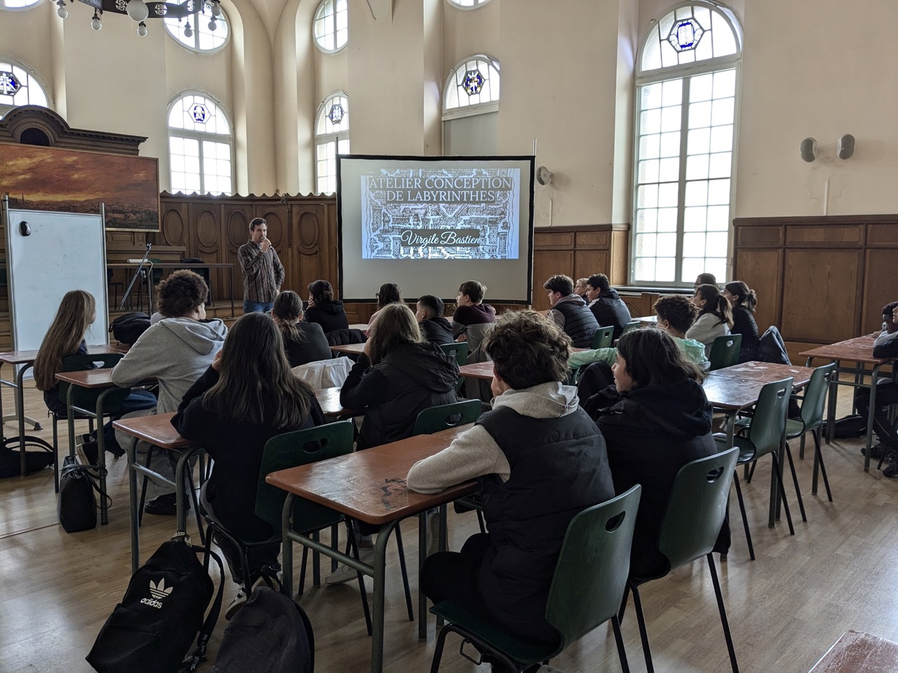 Collège Charlemagne Labyrinthe 1