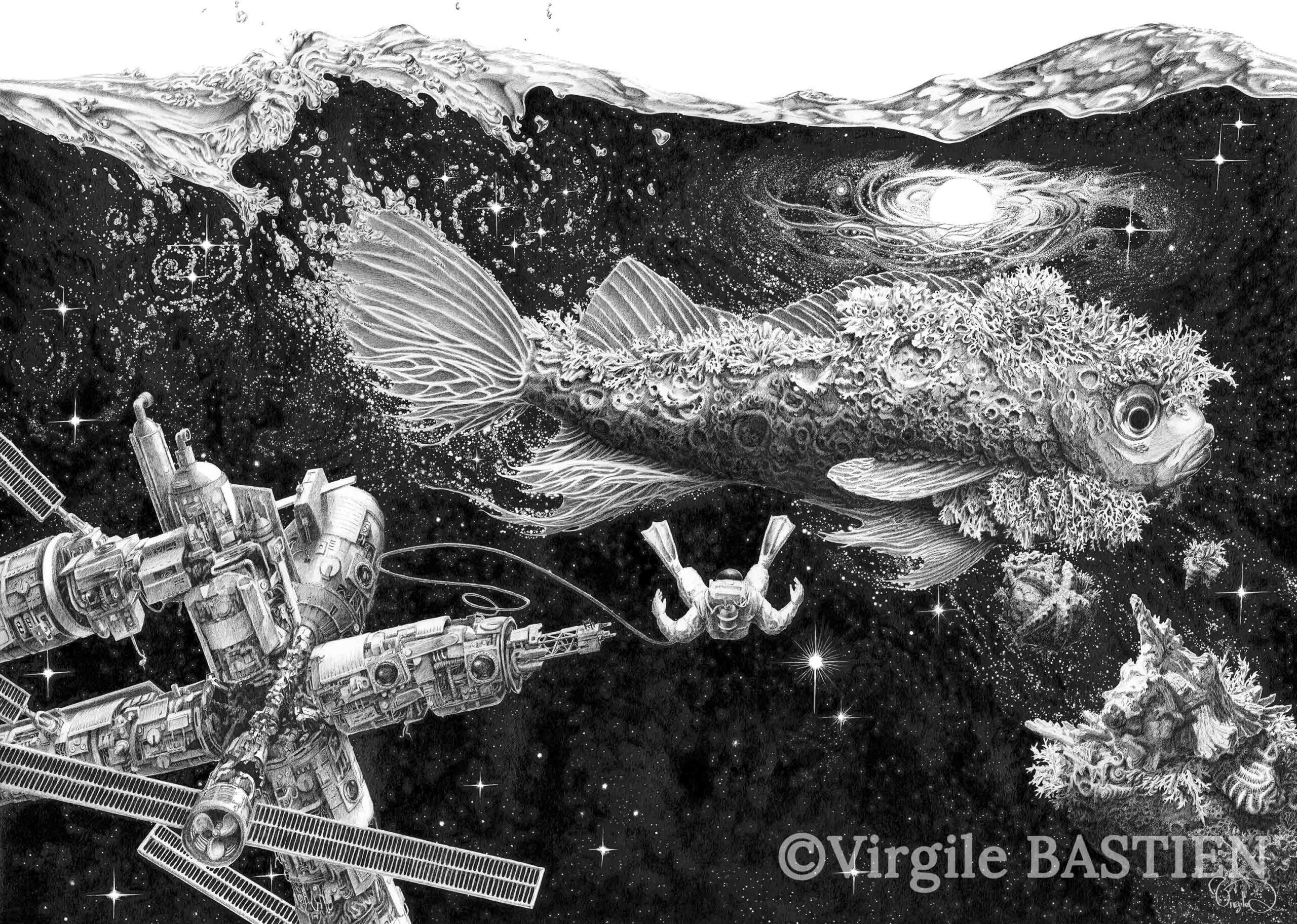 Virgile Bastien - Plongée Spatiale 1mo