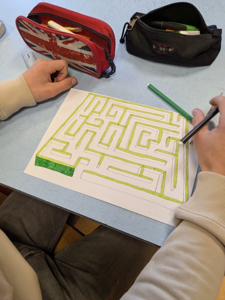 Collège Ernest Bichat - Labyrinthes Perspective 3