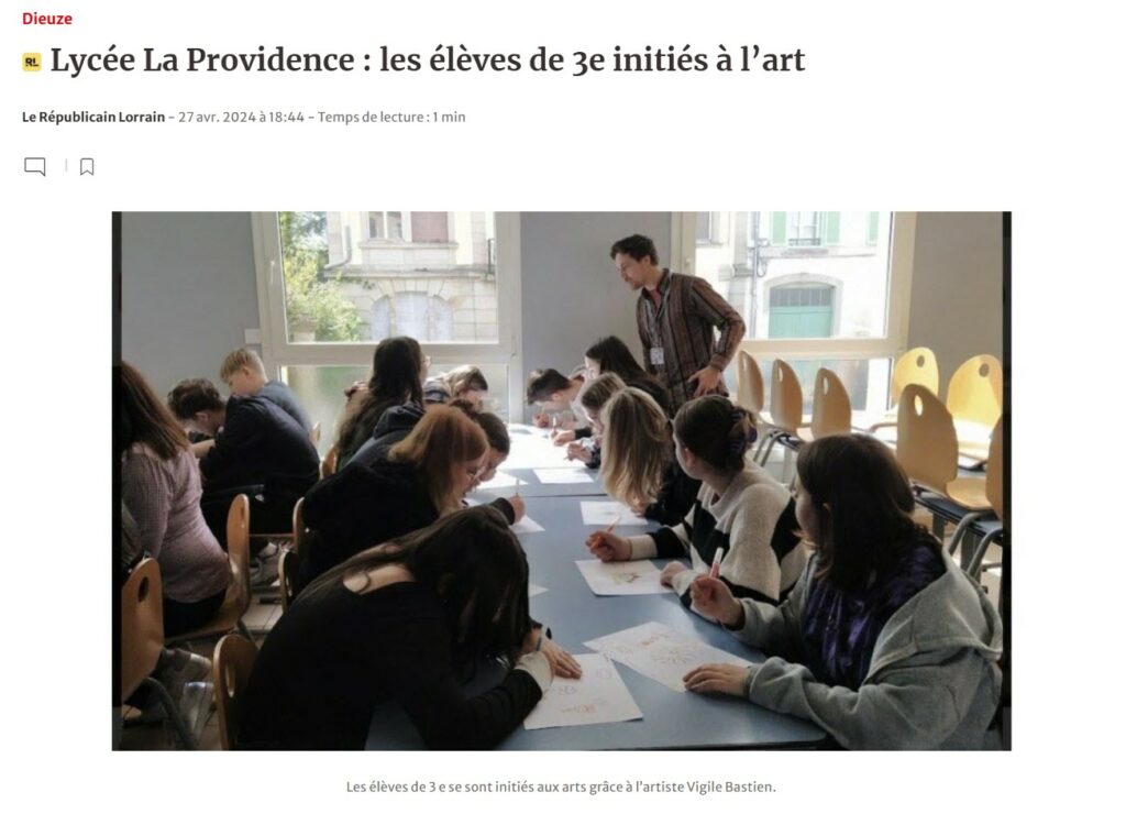 2024 - Virgile Bastien - Rencontre Providence - Dieuze